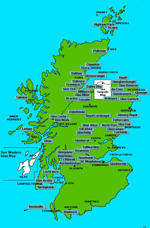 Malt Whisky Chart