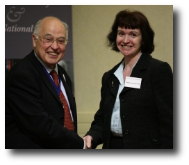 Sir Michael Atiyah and Jane Hillston