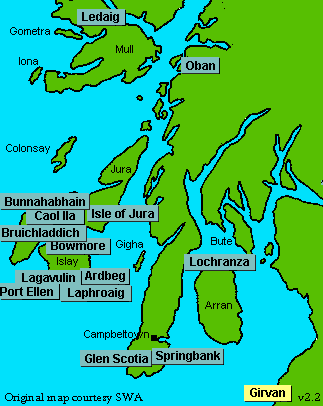 Western Isles map