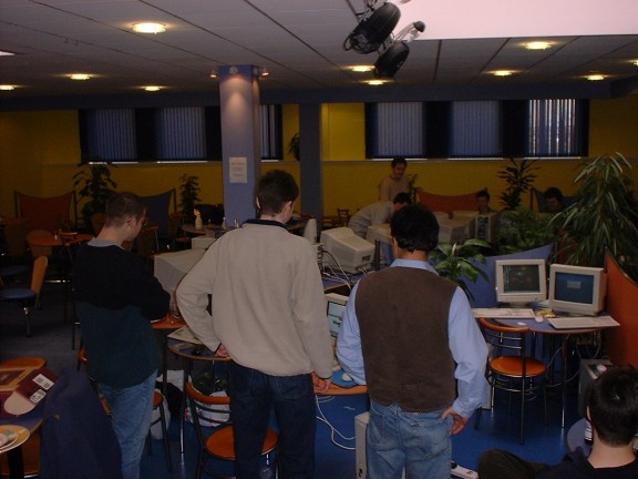 our first LAN