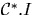 $\mathcal{C}^{*}.I$