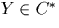 $Y \in C^{*}$